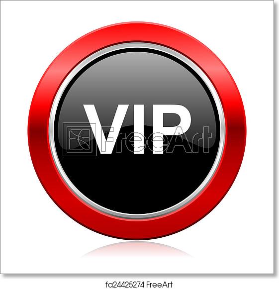 561x581 Free Art Print Of Vip Icon Freeart