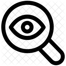 256x256 Vision Icon Of Line Style