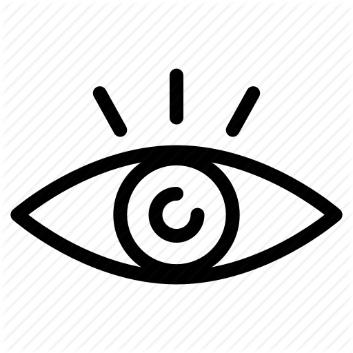 512x512 Eye, See, View, Vision, Visual Icon
