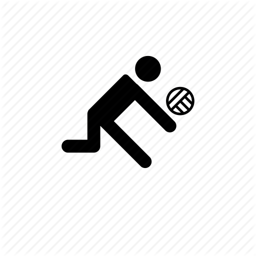 512x512 Volleyball, Volleyball Player Icon