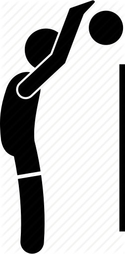 252x512 Block, Jump, Player, Volleyball Icon