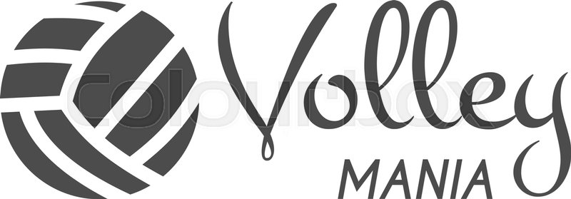 800x279 Volleyball Label, Badge, Logo And Stock Vector Colourbox