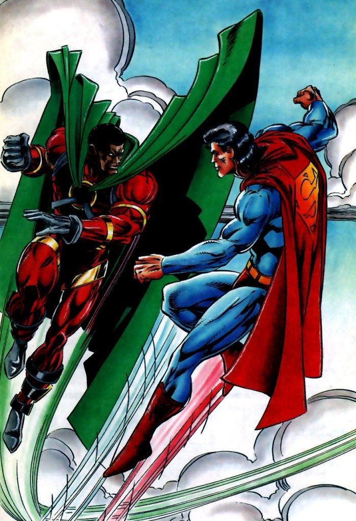 Icon Augustus Freeman Vs Superman Fantasy 699x1024 Icon Augustus Freeman Vs Superman Fantasy