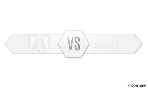 Versus Logo Vs Vector Letters Illustration Competition Icon 500x300 Versus Logo Vs Vector Letters Illustration Competition Icon
