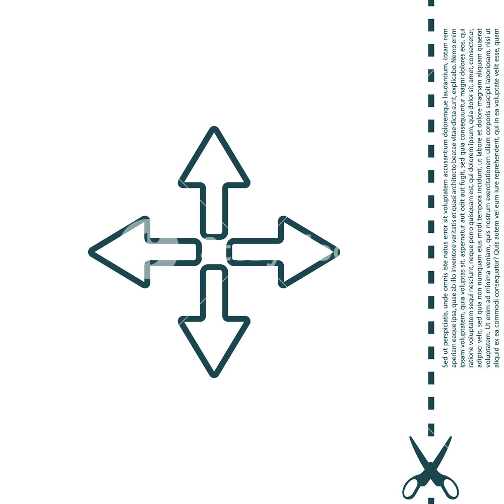 Symbol Arrows Vector, Line Icon Royalty Free Stock Image 1000x1000 Symbol Arrows Vector, Line Icon Royalty Free Stock Image