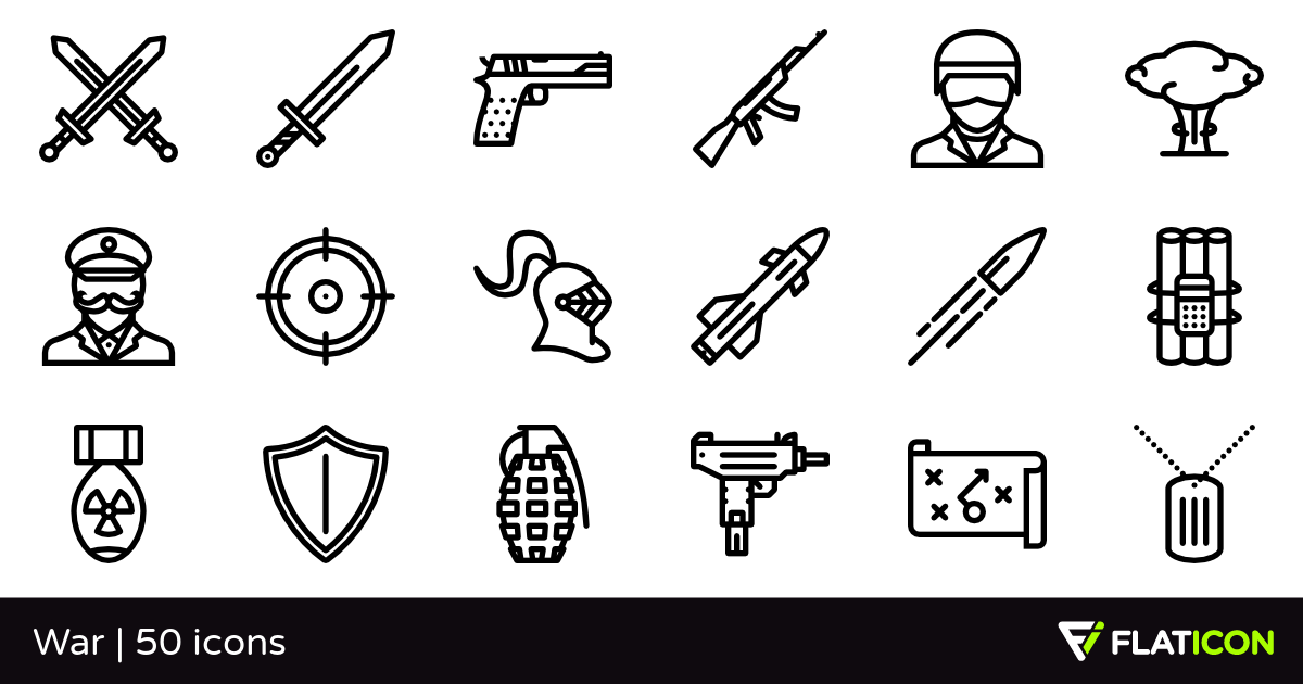 1200x630 War Free Icons