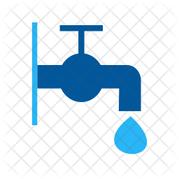 256x256 Water Tap Icon Of Flat Style