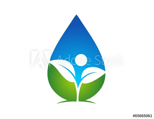 500x387 Logo Symbol Icon Water Drop And Plant
