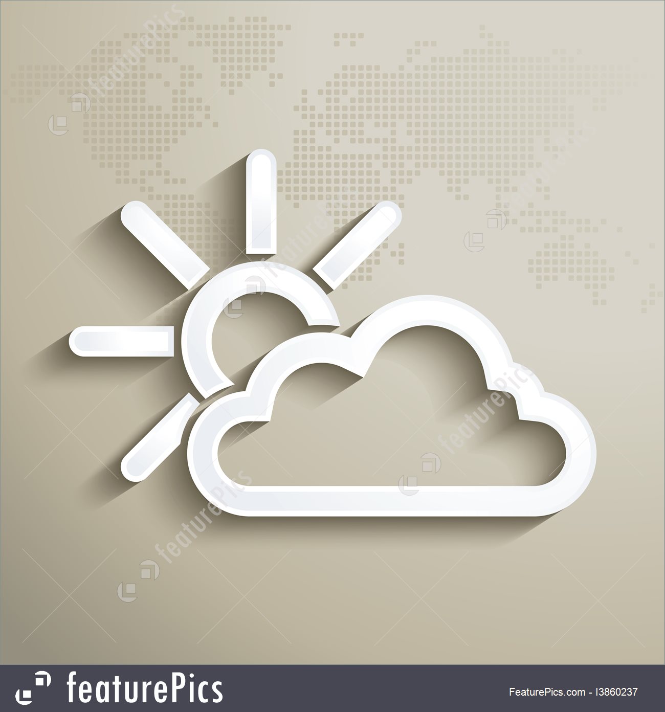 Illustration Of Weather Forecast Icon 1300x1392 Illustration Of Weather Forecast Icon