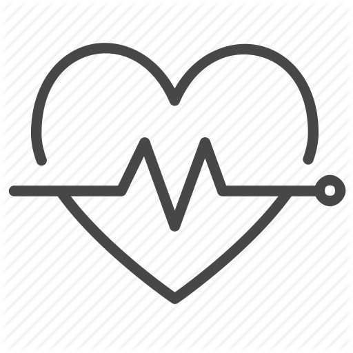 512x512 Healthcare, Healthy, Heart Rate, Pulse, Wellness Icon
