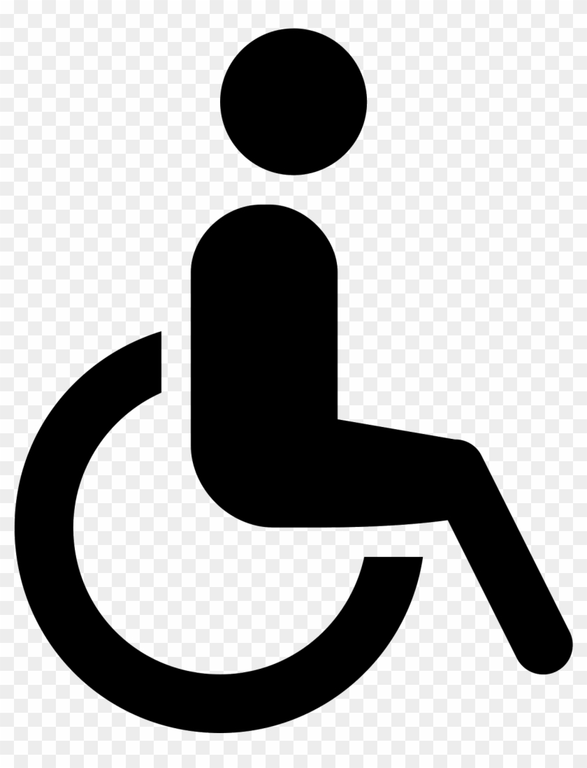 840x1099 Injury Clipart Handicap Person