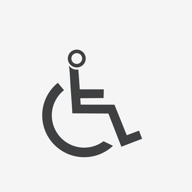 640x640 Wheelchair Icon, Wheelchair, Icon, Pattern Png Transparent Clipart