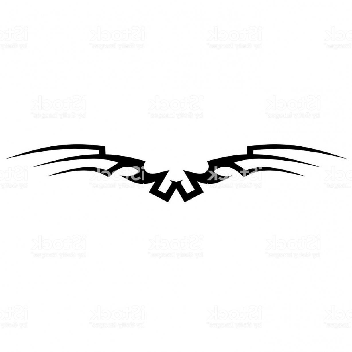 1228x1228 Tattoo Tribal Lower Back Vector Design Sketch Simple Black Icon