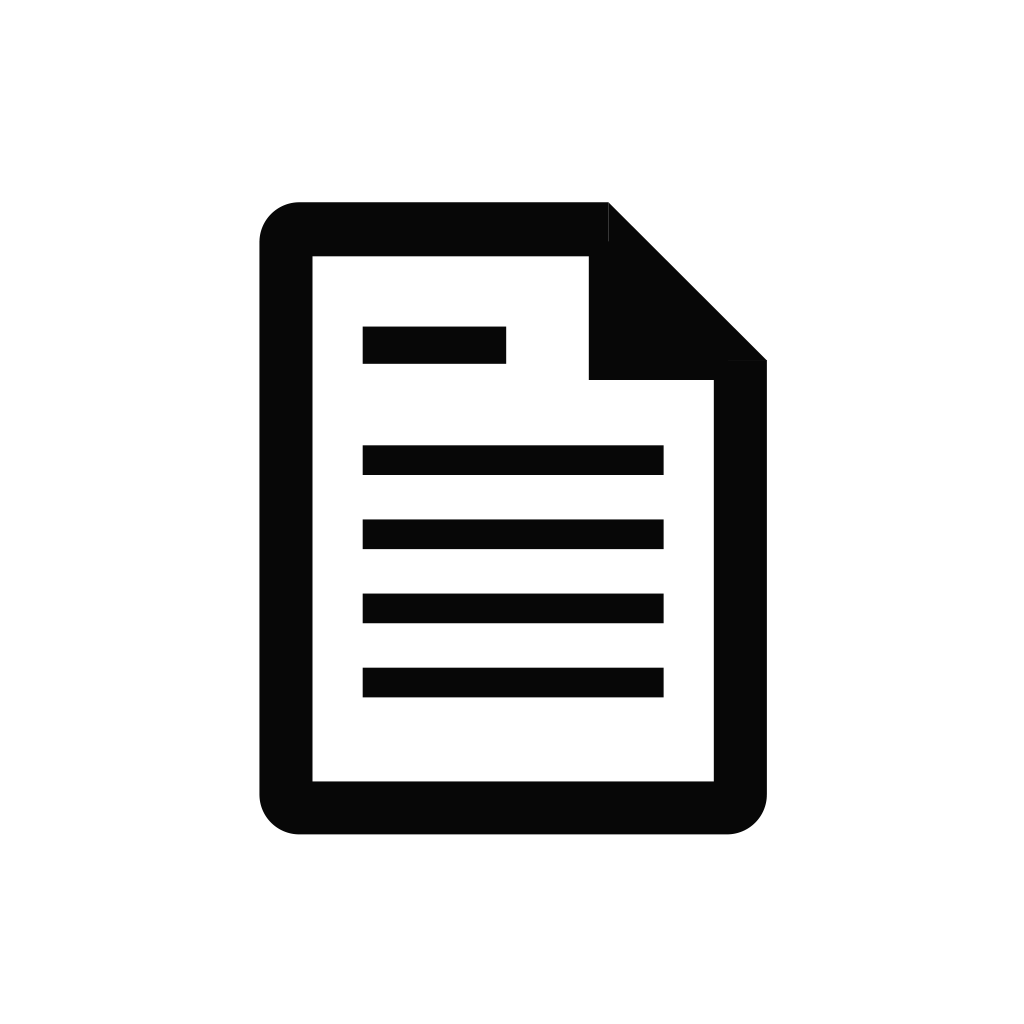 1024x1024 Document, File, Page, Paper Icon