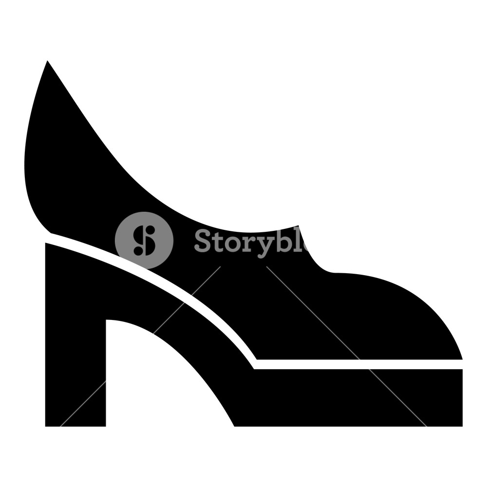 1000x1000 Women Shoes Icon Simple Illustration Of Women Shoes Vector Icon