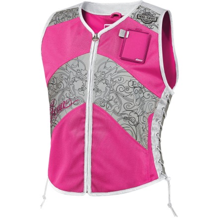 440x440 Icon Women's Corset Reflective Vest Motosport