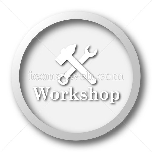 Workshop White Icon Workshop White Button 600x600 Workshop White Icon Workshop White Button