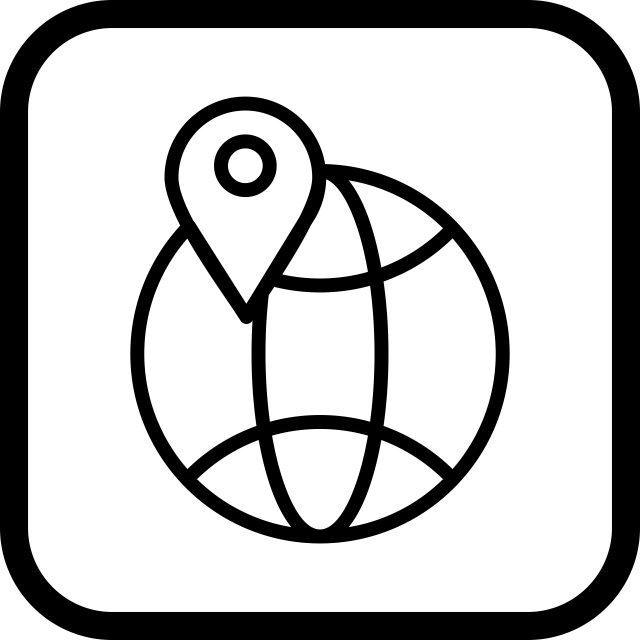 640x640 Globe Icon Design, Globe Icon, World Icon, Global Icon Png