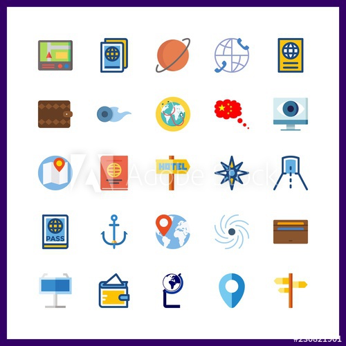 500x500 World Icon Worldwide And Planet Vector Icons In World Set Use