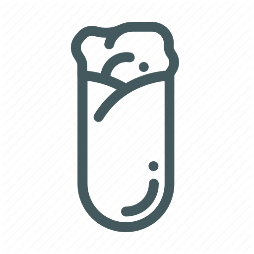 512x512 Food, Wrap Icon
