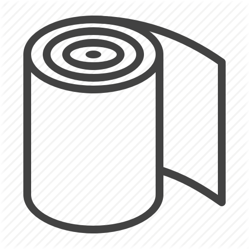 512x512 Barrier, Plastic, Roll, Root, Wrap Icon