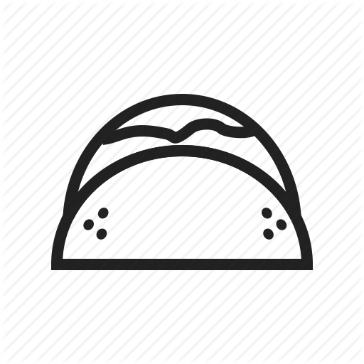 512x512 Chicken, Food, Healthy, Salad, Sandwich, Wrap, Wraps Icon