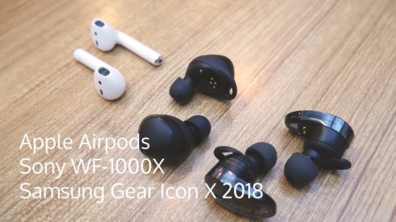 1280x720 Airpods Vs Gear Icon X Vs Wf