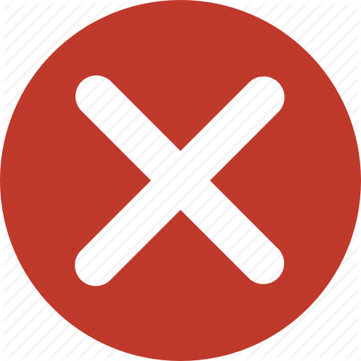 512x512 Cancel, Close, Delete, Error, Multiply, Wrong, X Icon