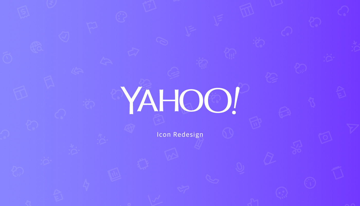 1400x800 Yahoo Icon Redesign On Behance