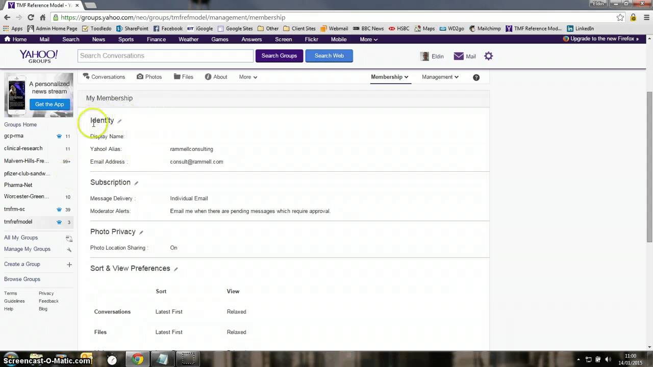 1280x720 Changing Email Address On Our Yahoo Group