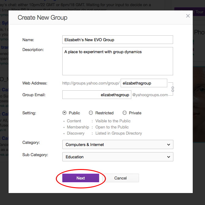 668x667 Evo Training Getting Started With The New Yahoo Groups
