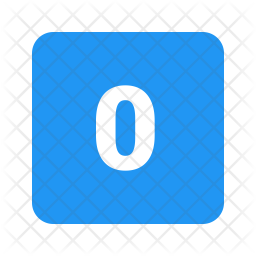 Zero Icon Of Flat Style 256x256 Zero Icon Of Flat Style