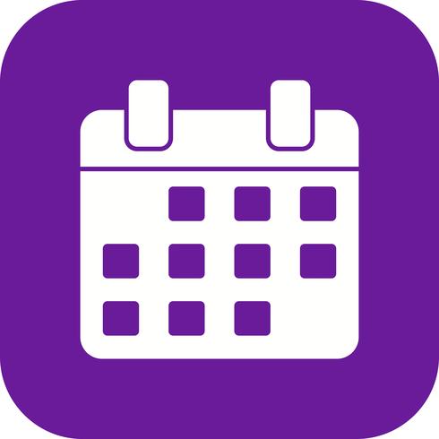 490x490 Vector Calendar Icon