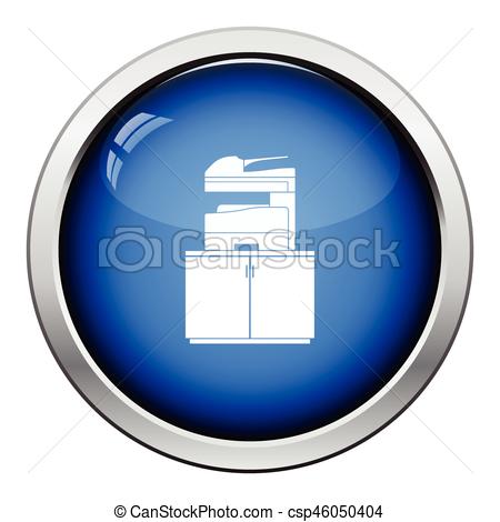 450x470 Machine, Copier, Illustration Bouton, Machine, Vecteur