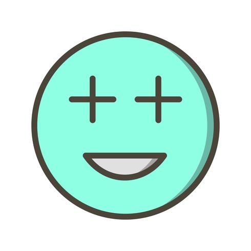 490x490 Positive Emoji Vector Icon