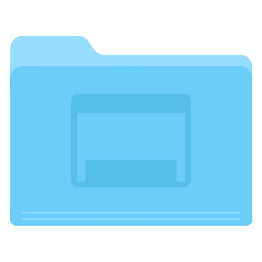 512x512 Folder, Desktop Icon Free Of Yosemite Flat Icons