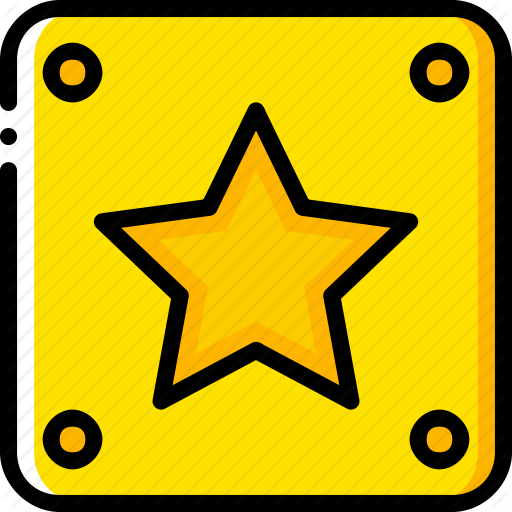512x512 Block, Game, Gamer, Interactive, Star Icon