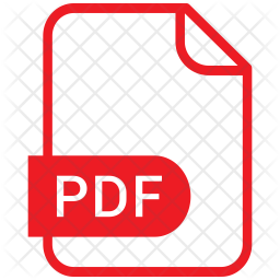 256x256 Pdf Extension Icon Of Flat Style