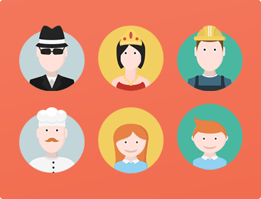 People Icons Creative Tail 367x280 People Icons Creative Tail