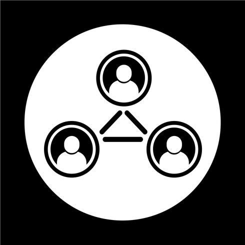 People Network Icon 490x490 People Network Icon