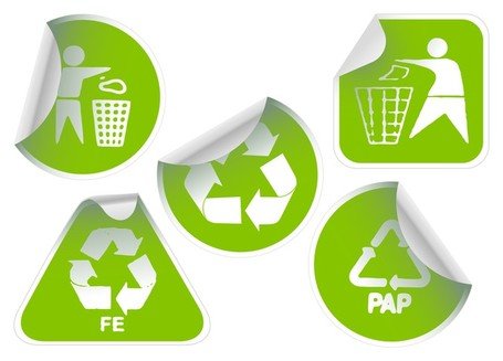 455x327 Graphismes Vectoriels Et Clipart Autocollant Vert Gratuits