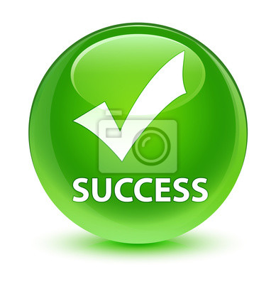 389x400 De Validation Bouton Rond Vert Vitreux Peintures