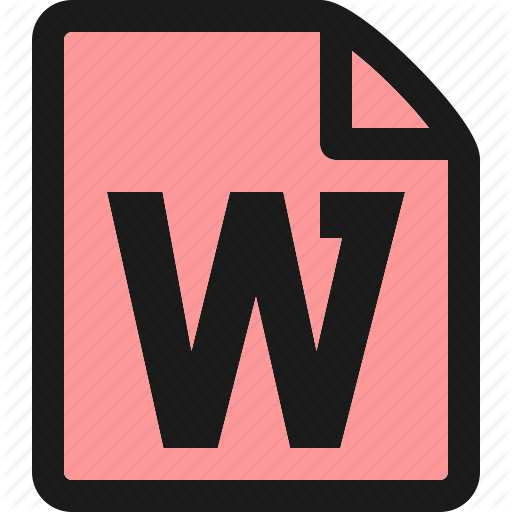 512x512 Document, File, Office, Paper, Sheet, Text, Word Icon