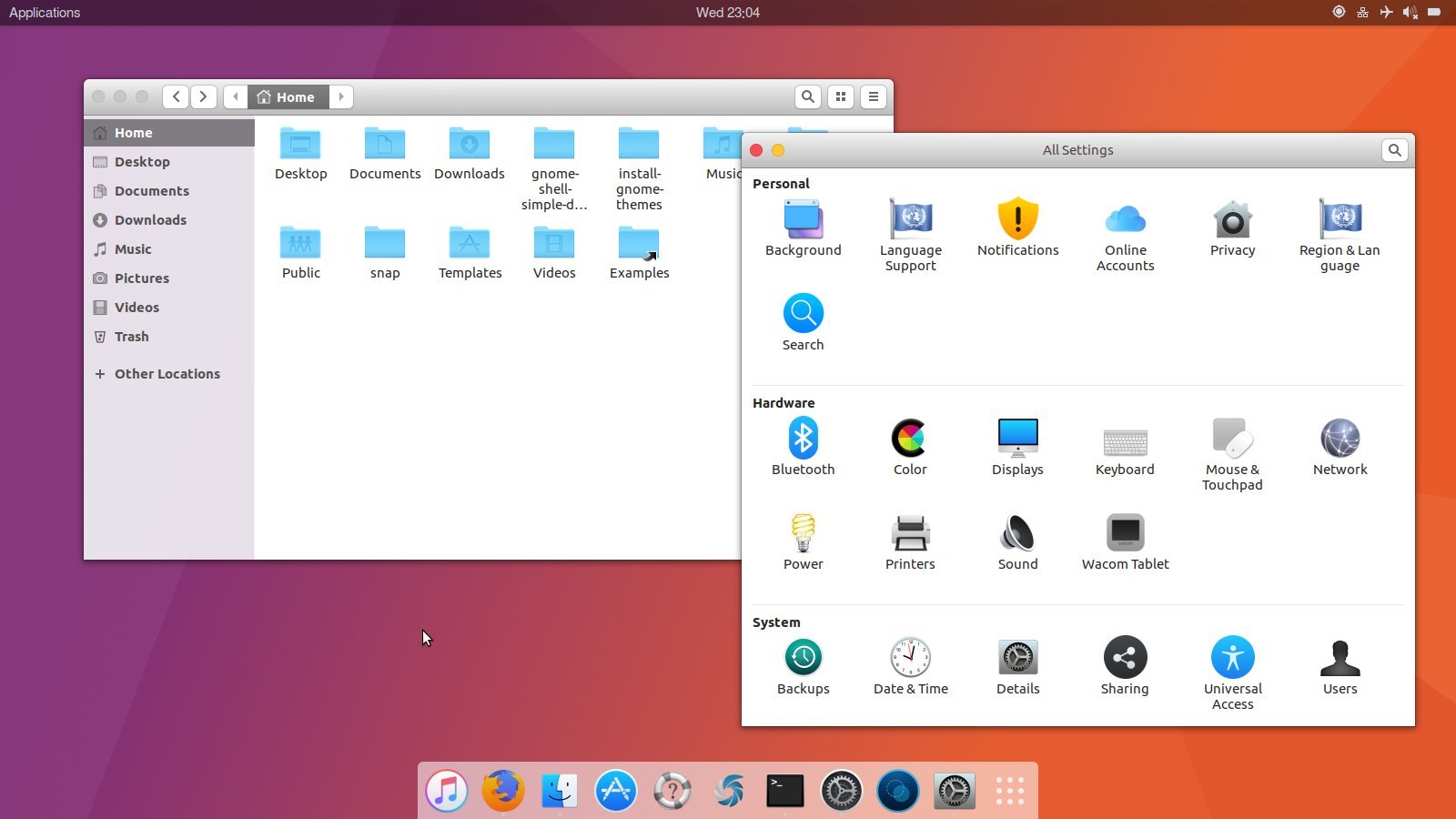 Make Gnome Look Like Mac Os X In Ubuntu 1600x900 Make Gnome Look Like Mac Os X In Ubuntu