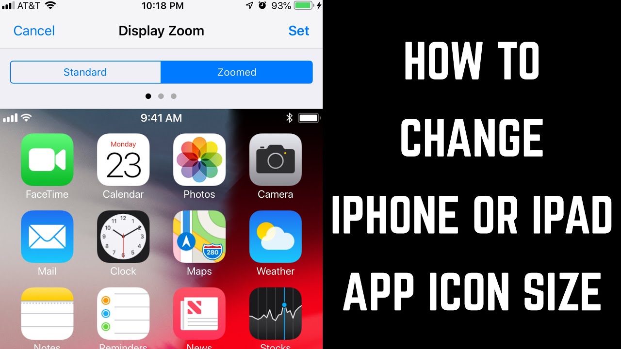 1280x720 How To Change Iphone Or Ipad App Icon Size
