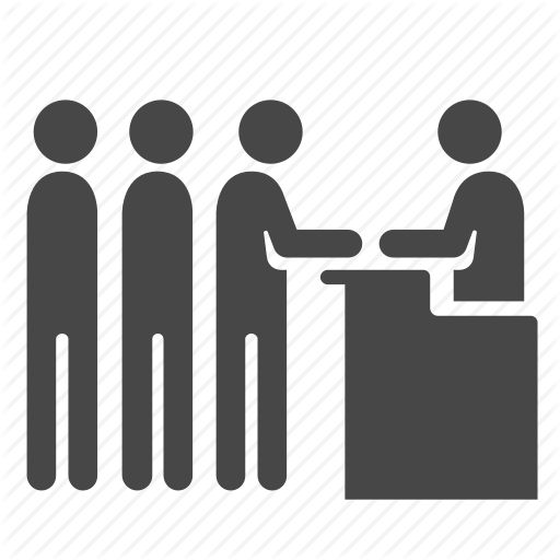 512x512 Counter Service, Discipline, Line Up, Queue, Waiting Icon