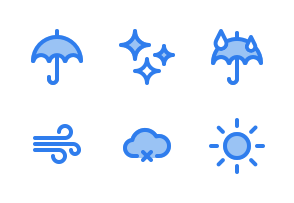 294x203 Weather Icons