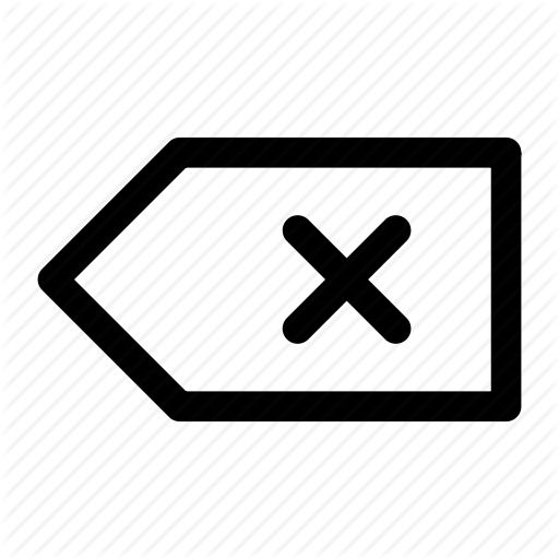 512x512 Backspace, Key Icon Icon