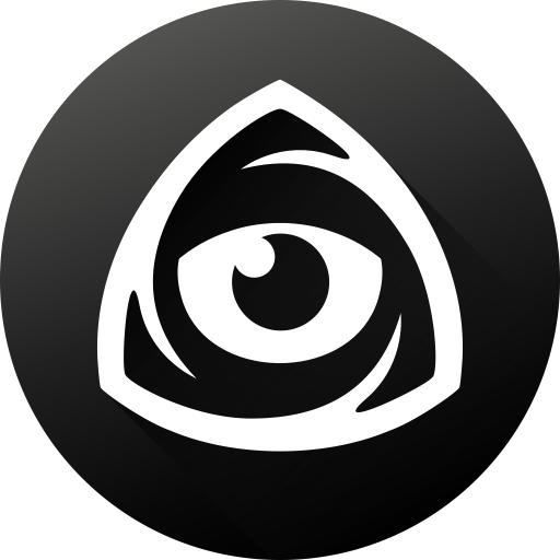 512x512 Black White, Eye, Icon Market, Iconfinder, Iconfinder Icon