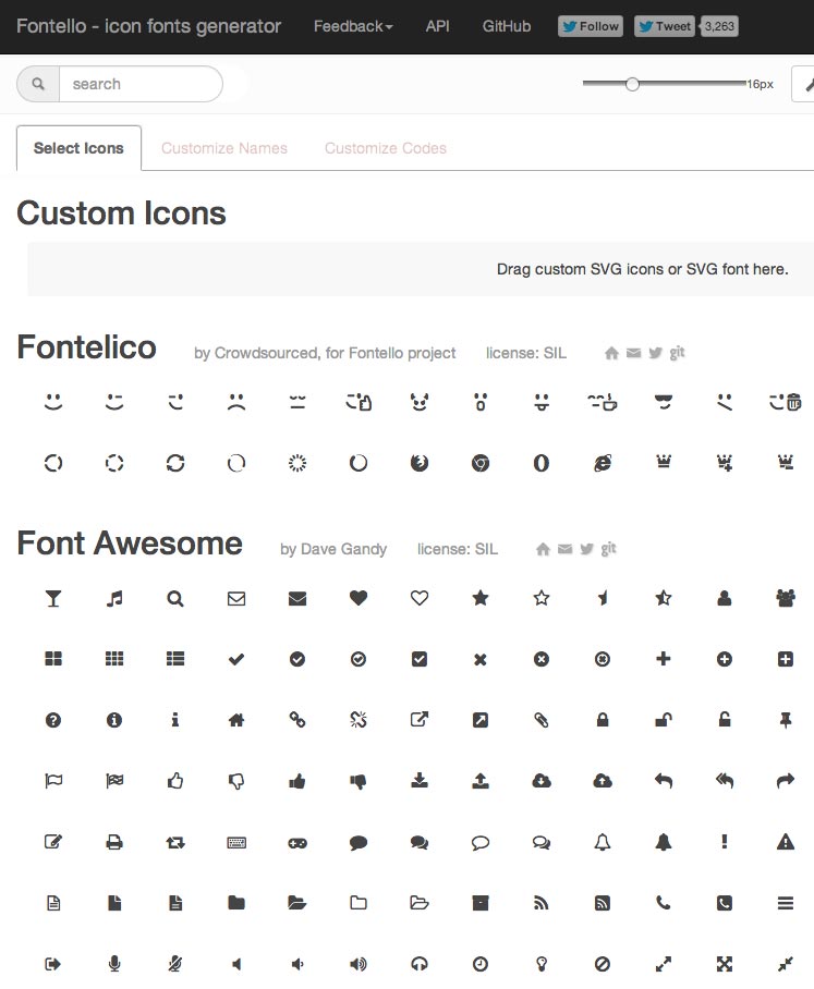 747x908 Icon Font Generator